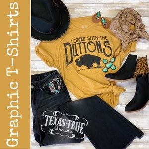 I Stand With The Duttons by Texas True Threads